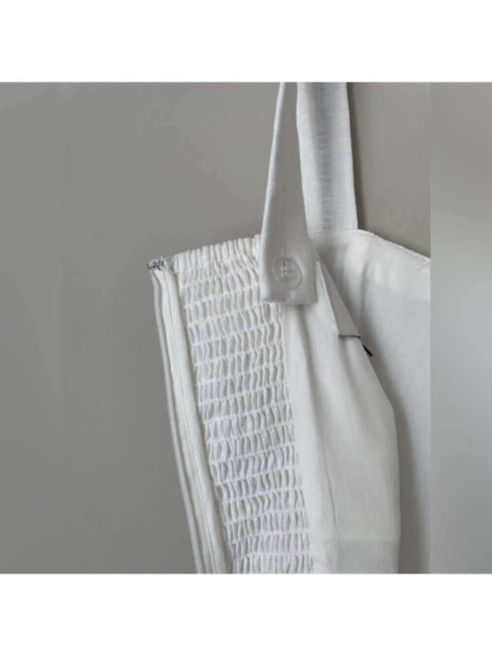 NEW Reformation Everett Linen Midi Dress White | US 6 UK 10 - Picture 14 of 16